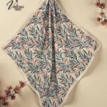 Desenli Koton Eşarp 489