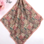 Desenli Koton Eşarp 486