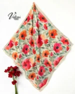 Desenli Koton Eşarp 506