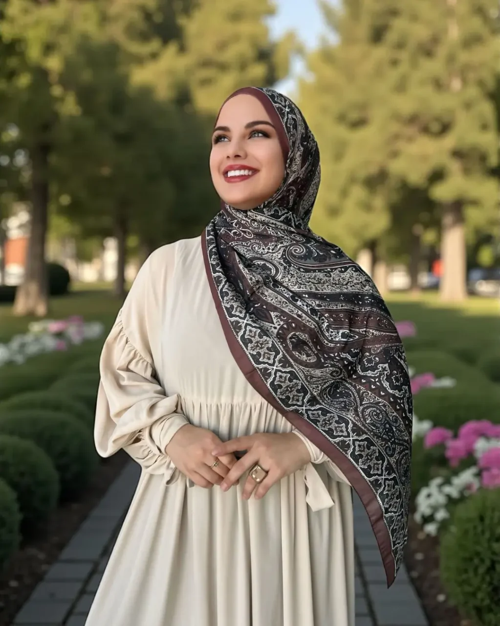 10 (1) Soft Şal - Etnik Desen 010 - Görsel 1