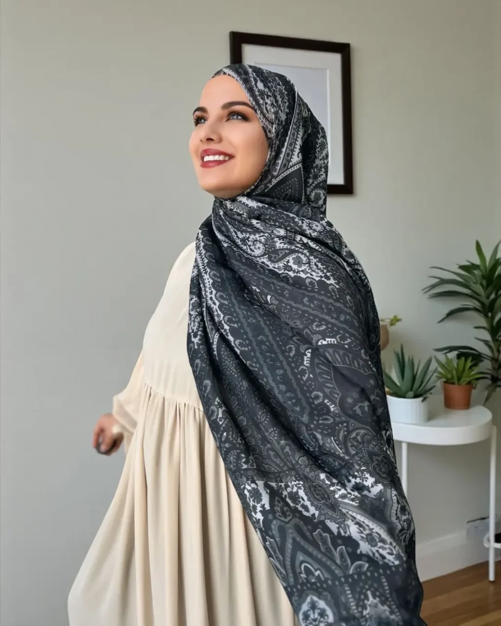 4 (2) Soft Şal - Etnik Desen 004 - Görsel 1