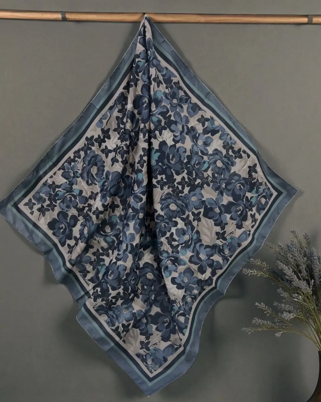 544 Desenli Koton Eşarp 544 - Görsel 1