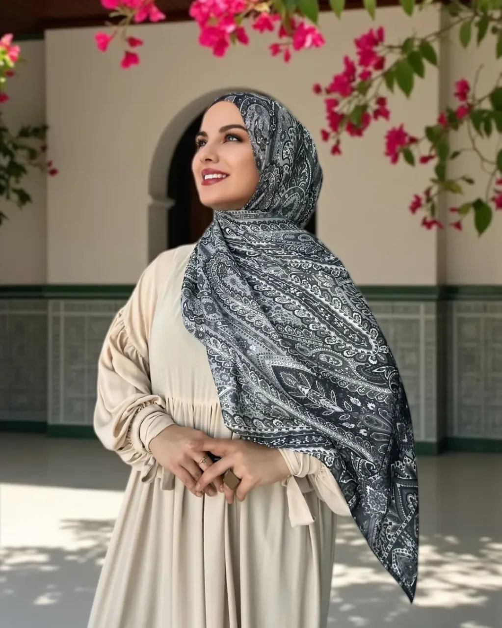 7 (2) Soft Şal - Etnik Desen 007 - Görsel 1